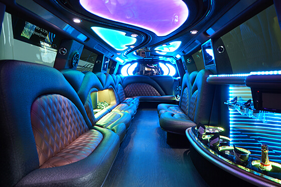 limousine service with exotic features