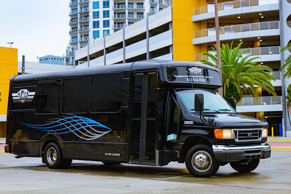 party bus rental services