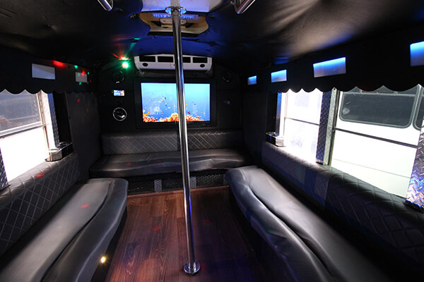 interiors party bus
